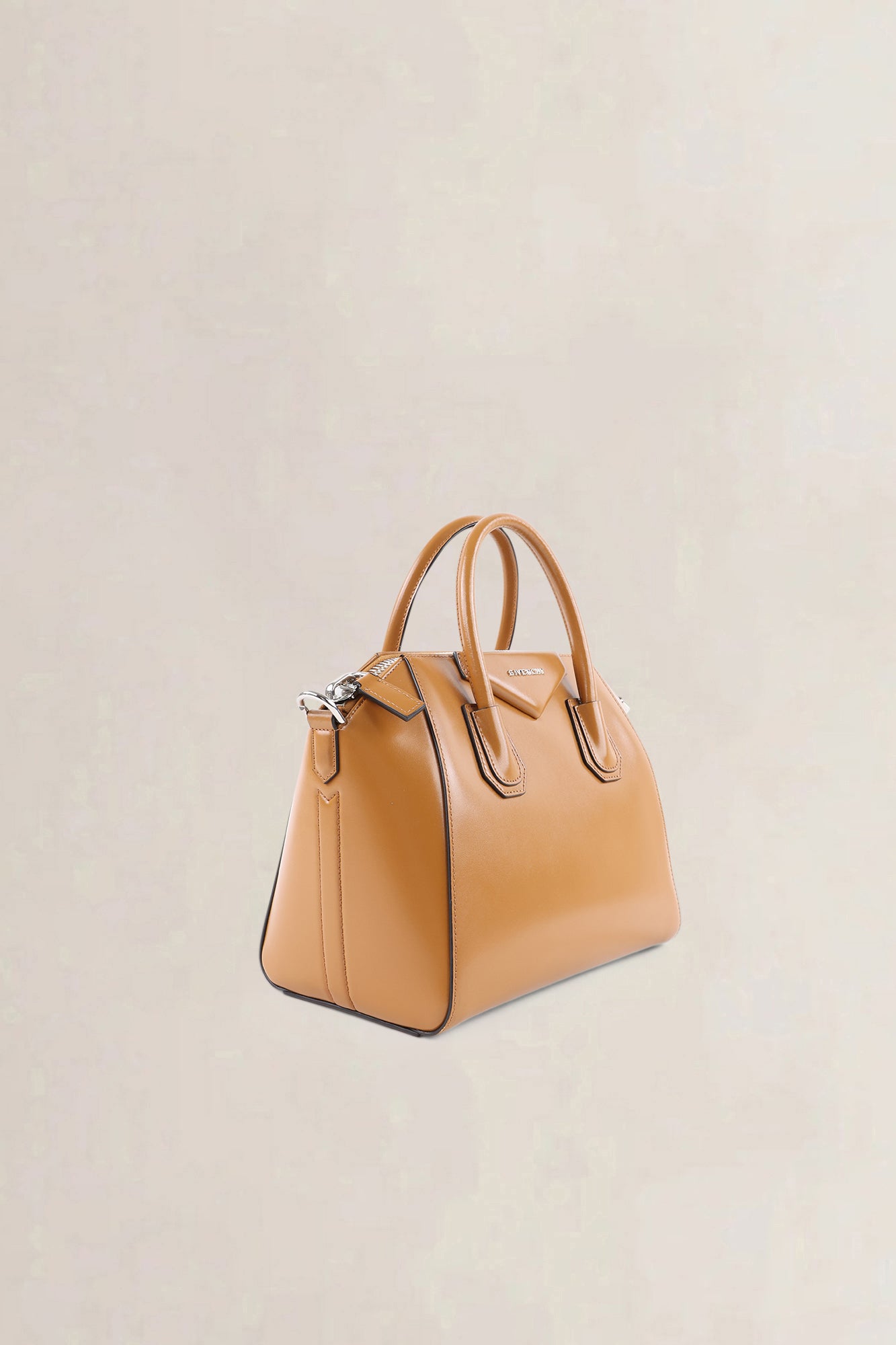 Givenchy Brown Leather Antigona Shoulder Bag