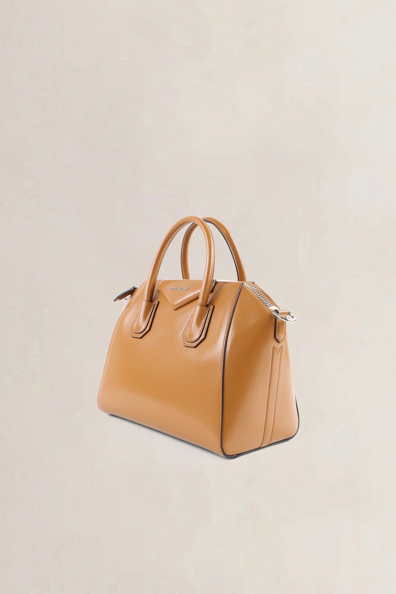 Givenchy Brown Leather Antigona Shoulder Bag