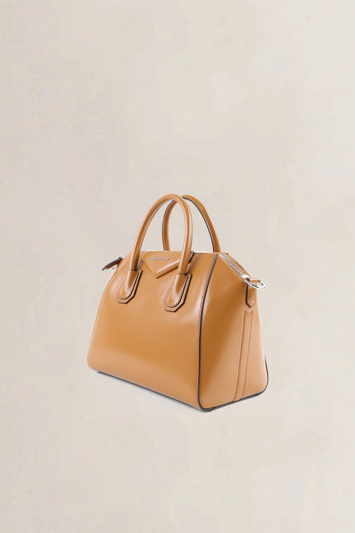 Givenchy Brown Leather Antigona Shoulder Bag