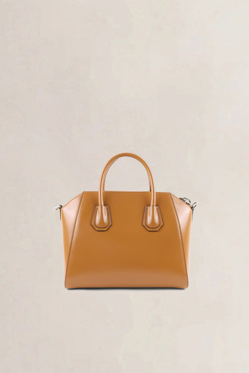 Givenchy Brown Leather Antigona Shoulder Bag