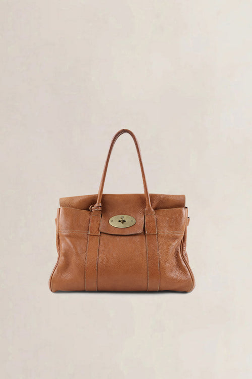 Mulberry Camel Bayswater Top Handle Bag