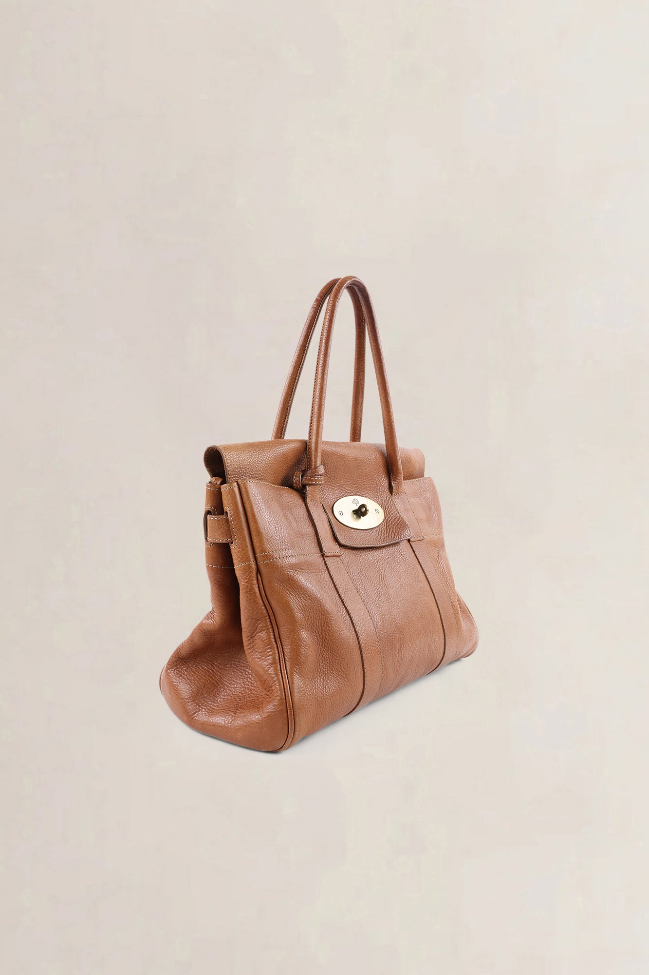 Mulberry Camel Bayswater Top Handle Bag