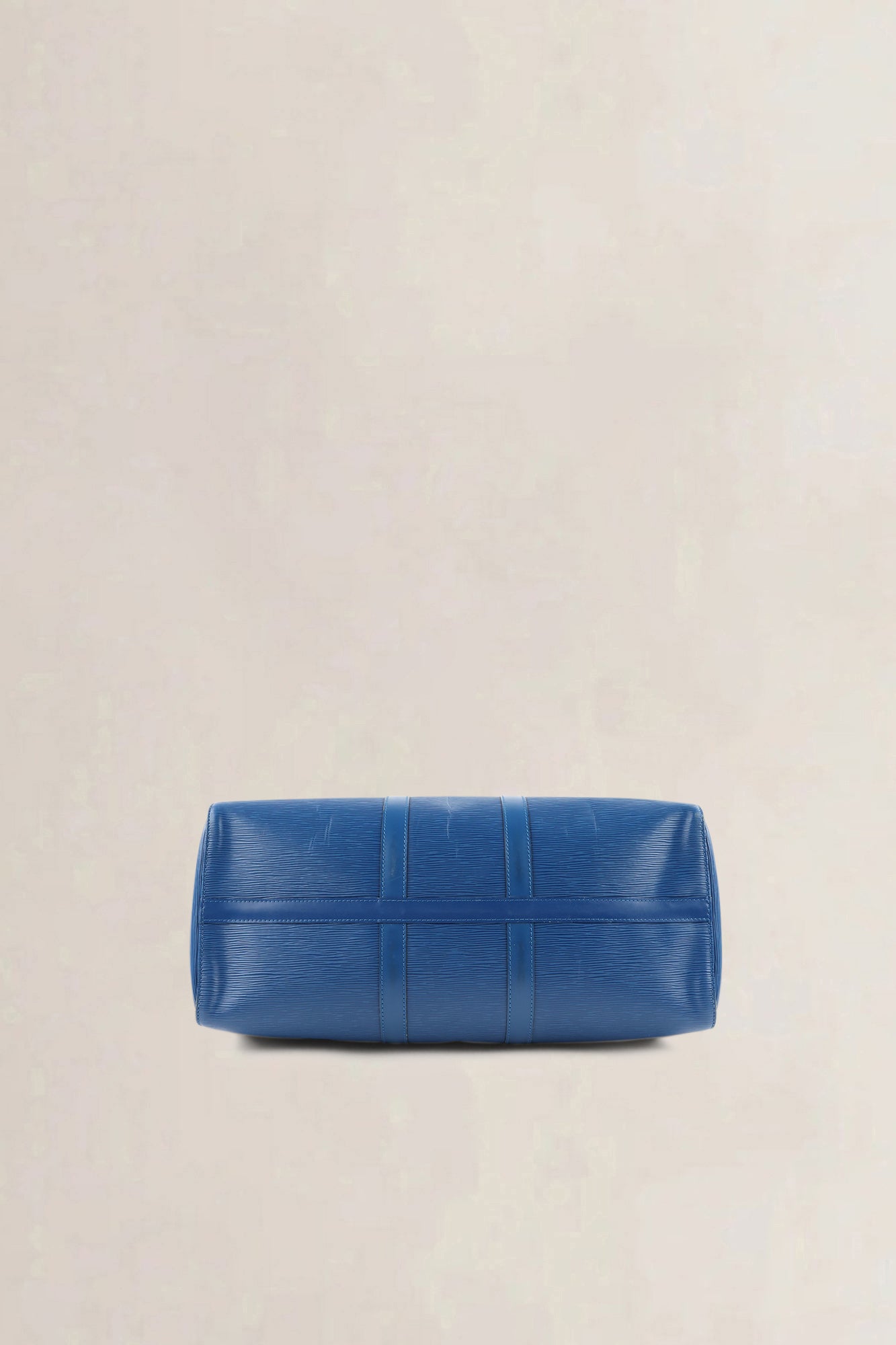 Louis Vuitton Blue Epi Leather Keepall 45 Travel Bag