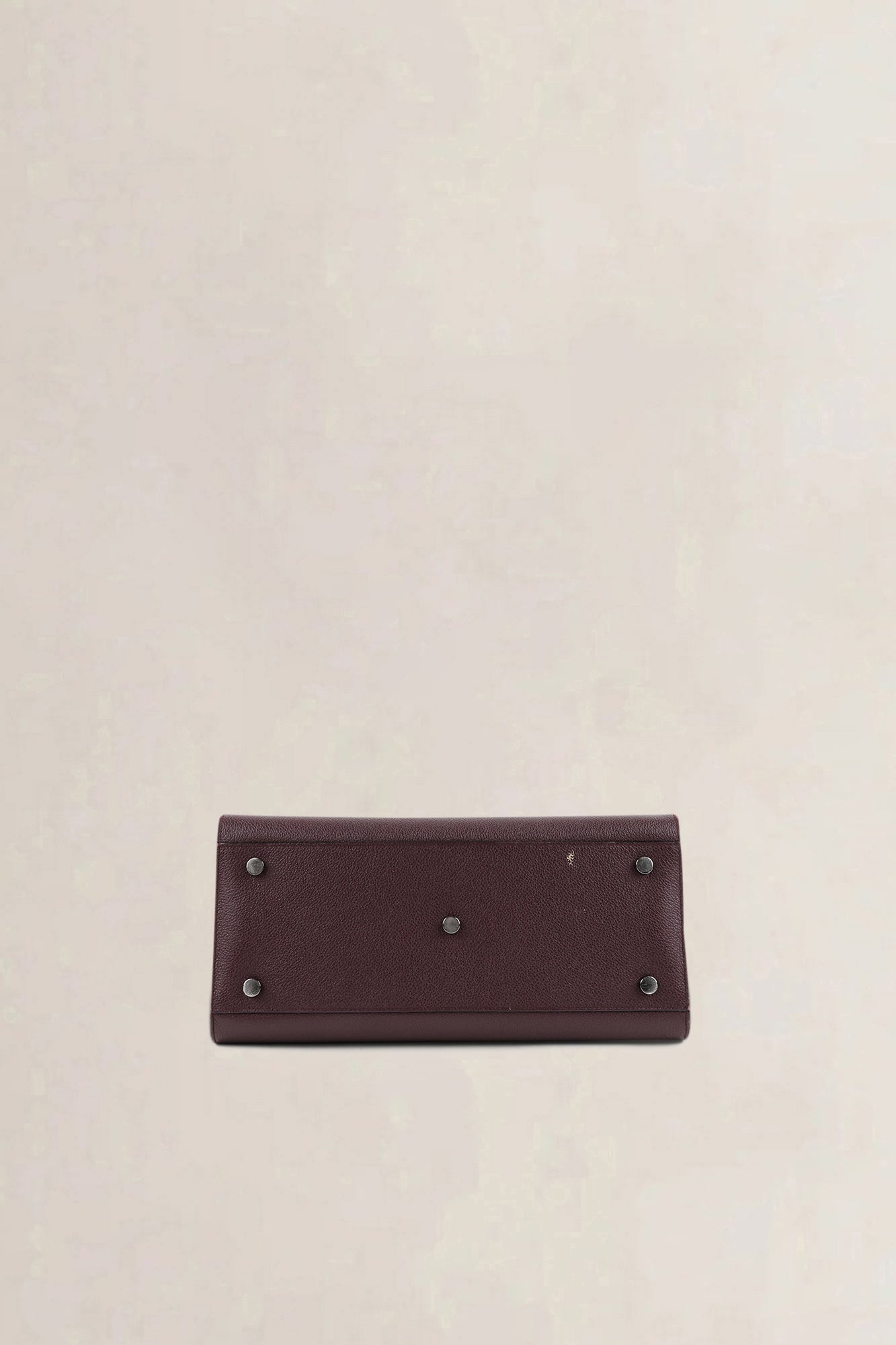 Saint Laurent Burgundy Sac de Jour Small Top Handle Bag