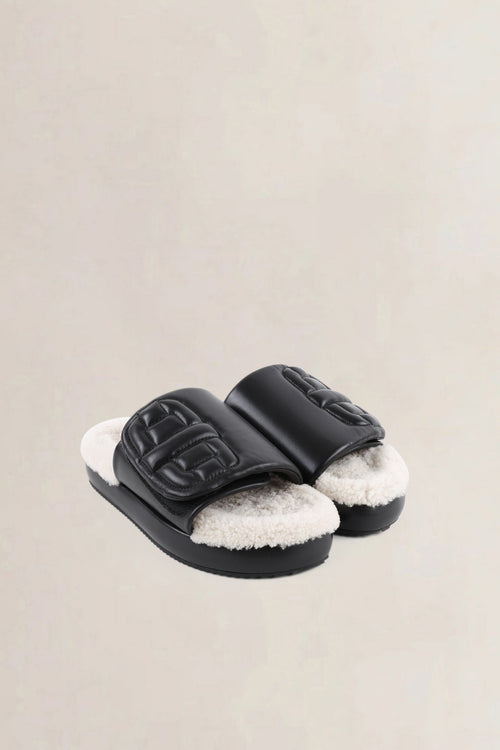 Morobé Black Enya Slippers