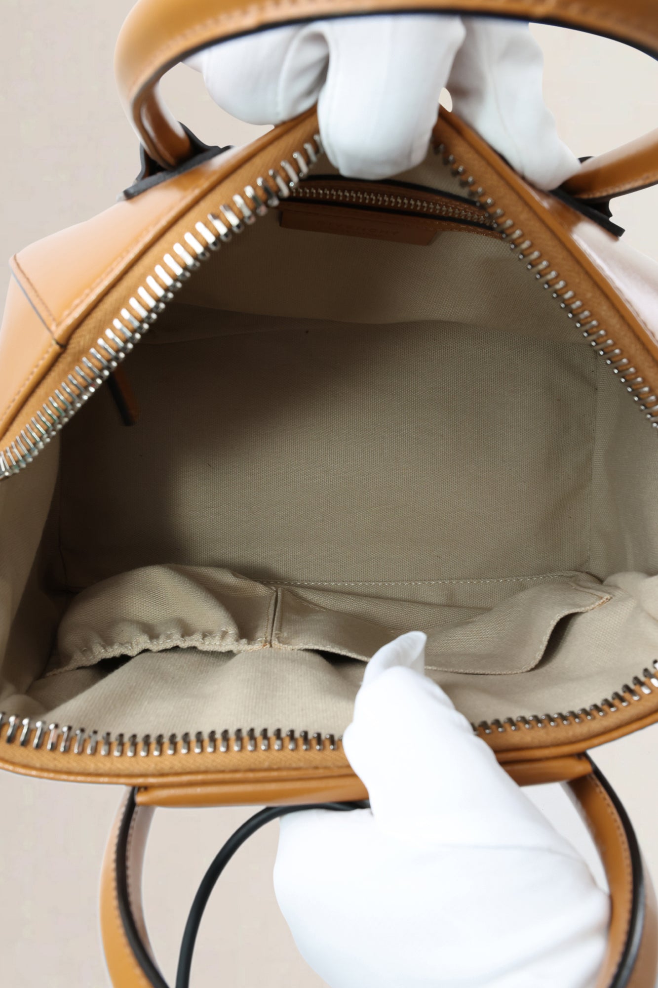 Givenchy Brown Leather Antigona Shoulder Bag