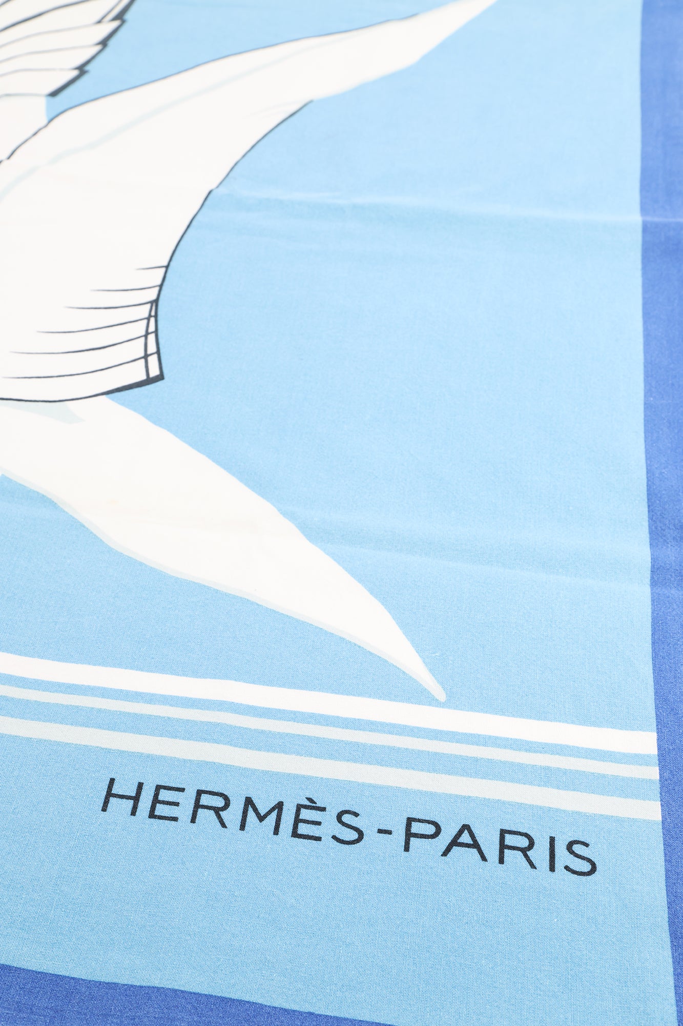 Hermès Blue Seagull Pareo