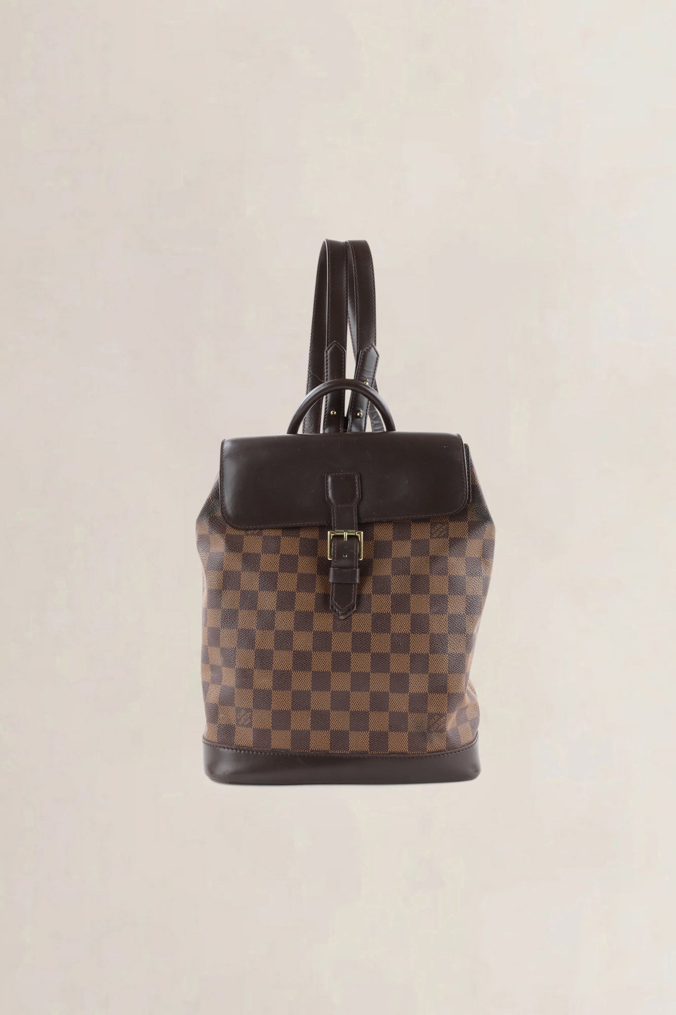 Louis Vuitton Damier Ebene Soho Backpack