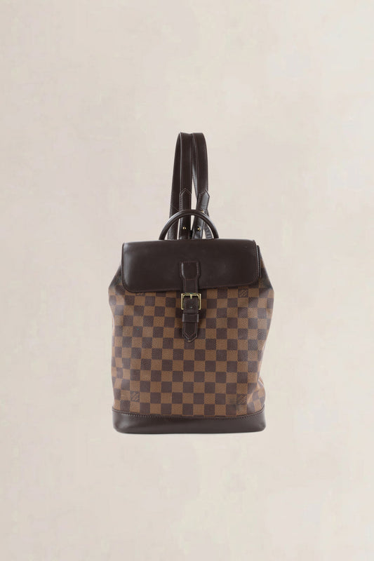 Louis Vuitton Damier Ebene Soho Backpack