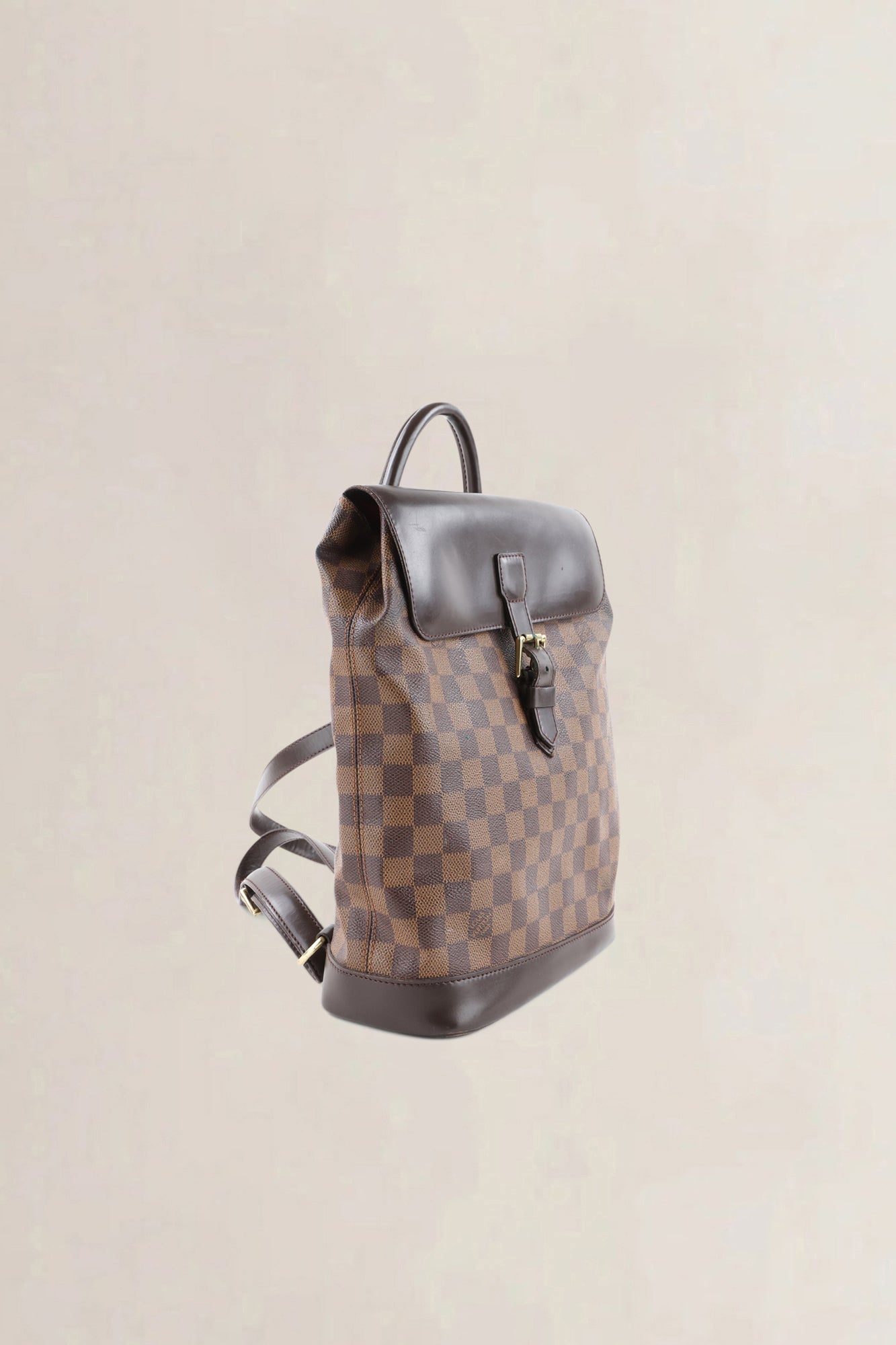 Louis Vuitton Damier Ebene Soho Backpack