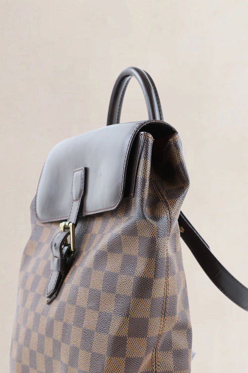 Louis Vuitton Damier Ebene Soho Backpack