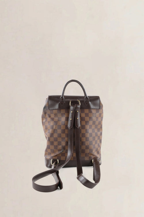 Louis Vuitton Damier Ebene Soho Backpack