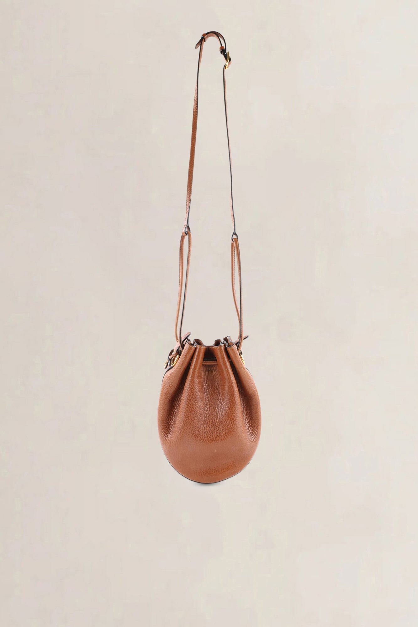 Delvaux Brown Tabarin PM Crossbody Bag