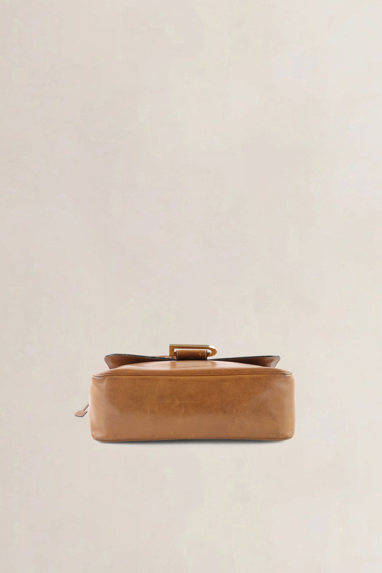 Delvaux Brown Leather Poirier Crossbody Bag