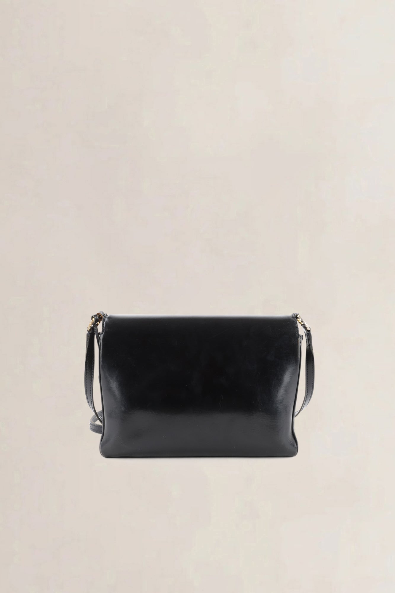 Delvaux Black Leather Crossbody Bag