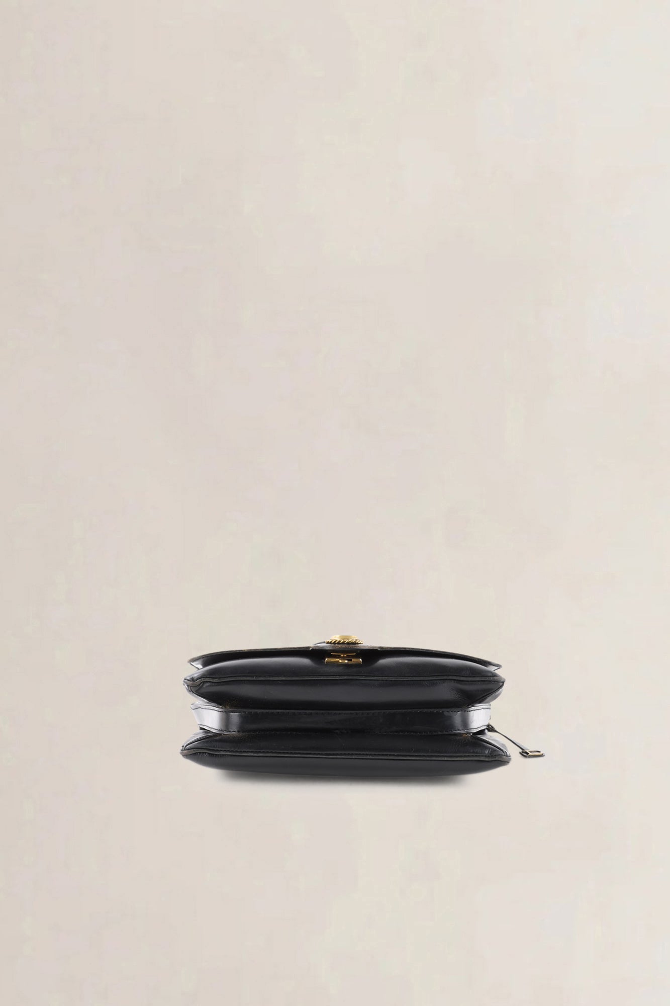 Delvaux Black Leather Crossbody Bag