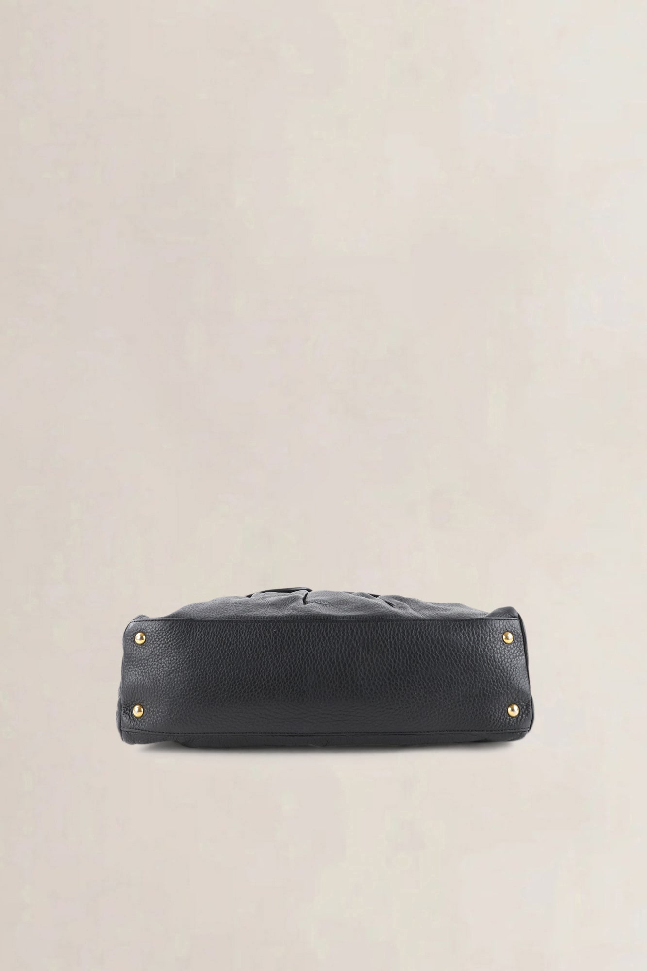 Miu Miu Black Pebbled Leather Crossbody Bag