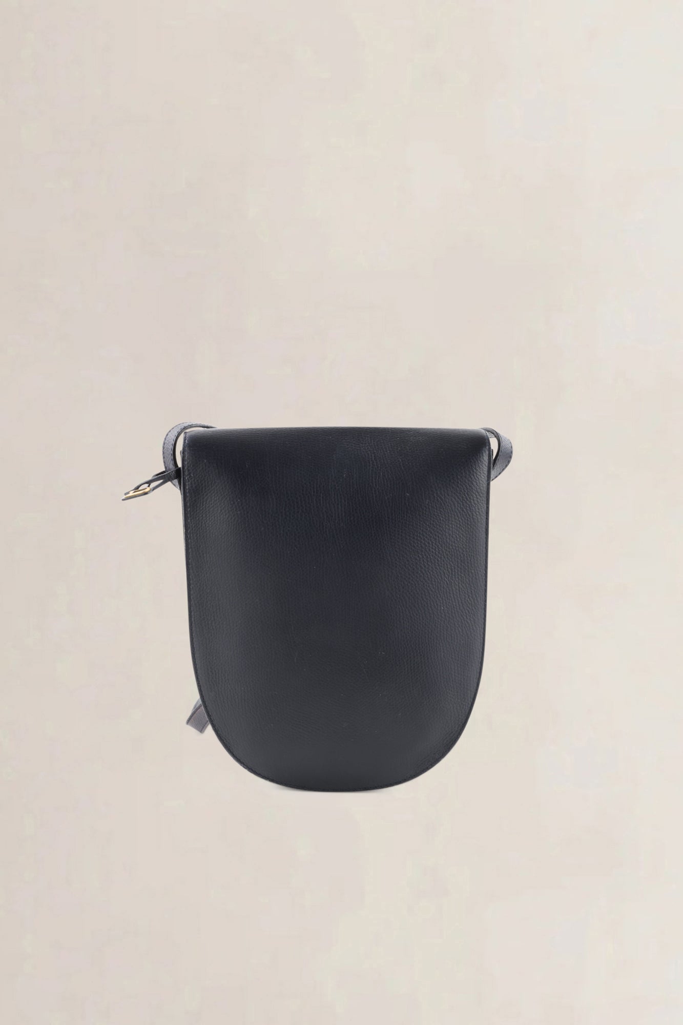 Delvaux Black Leather Crossbody Bag