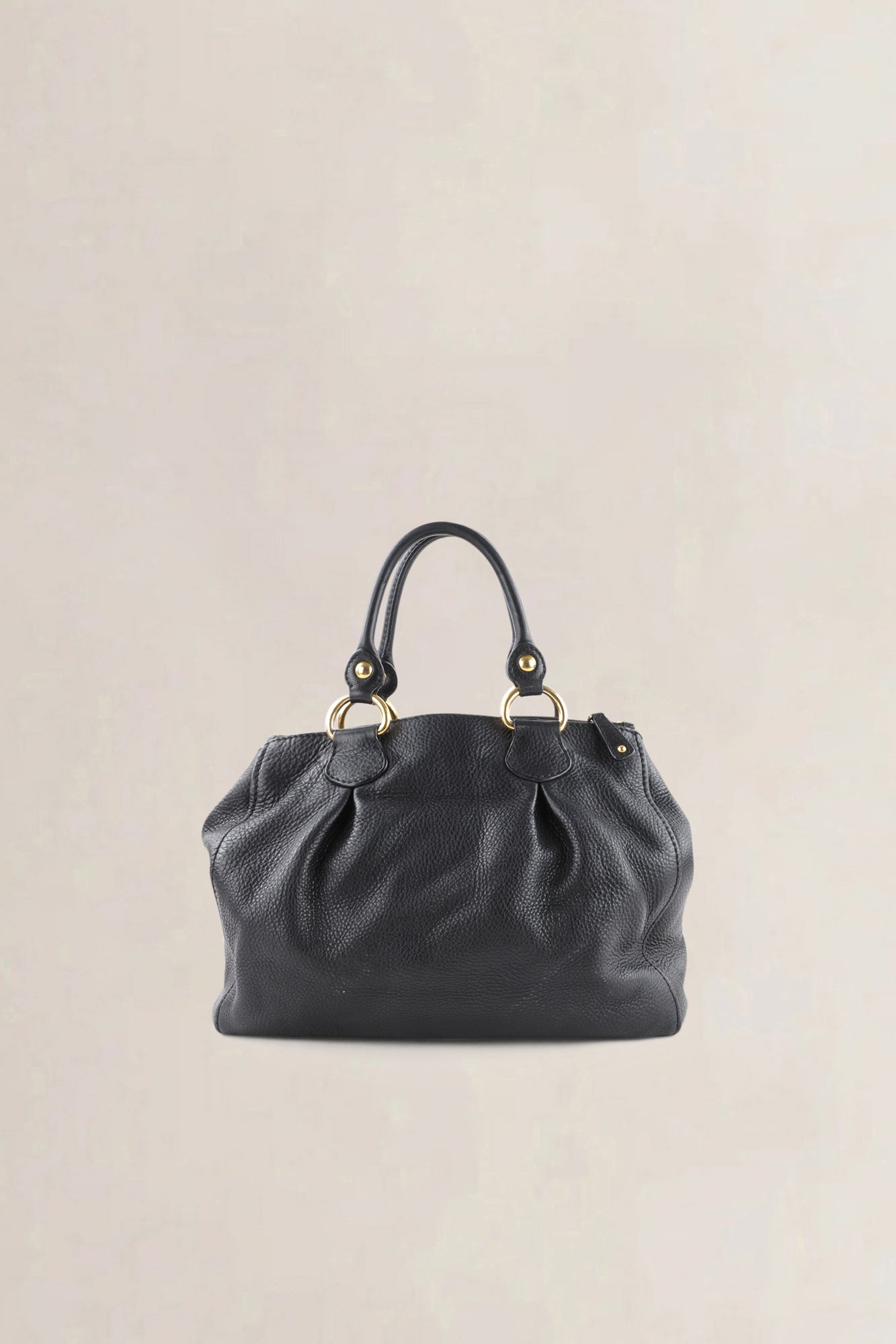 Miu Miu Black Leather Crossbody Bag
