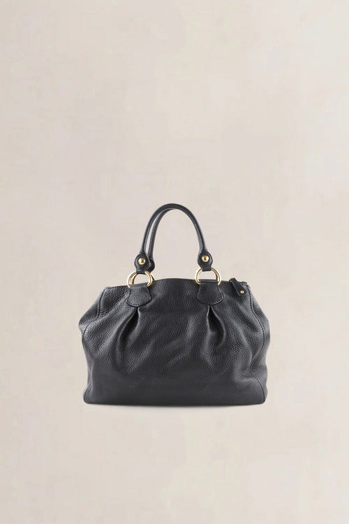 Miu Miu Black Leather Crossbody Bag