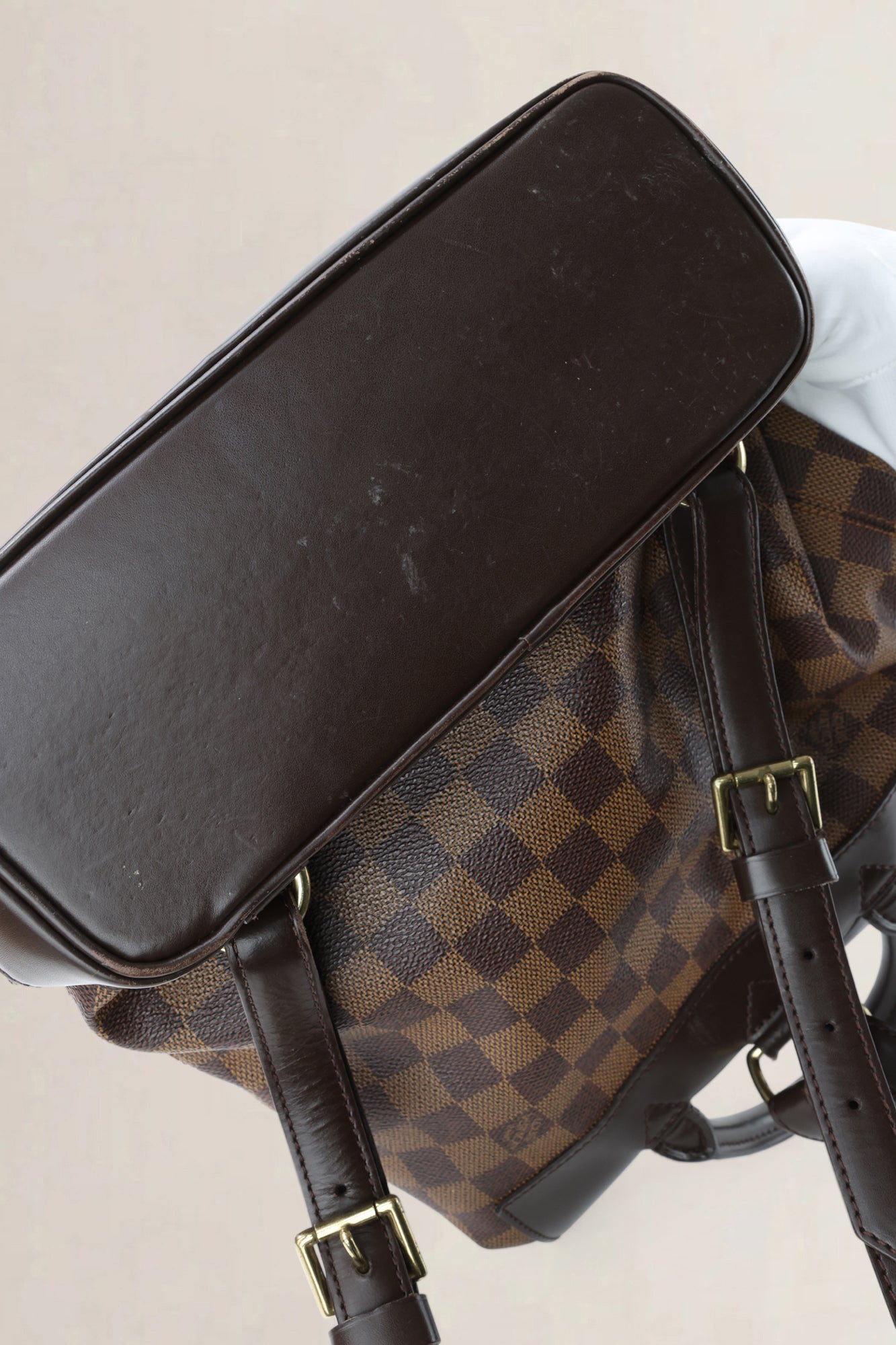 Louis Vuitton Damier Ebene Soho Backpack