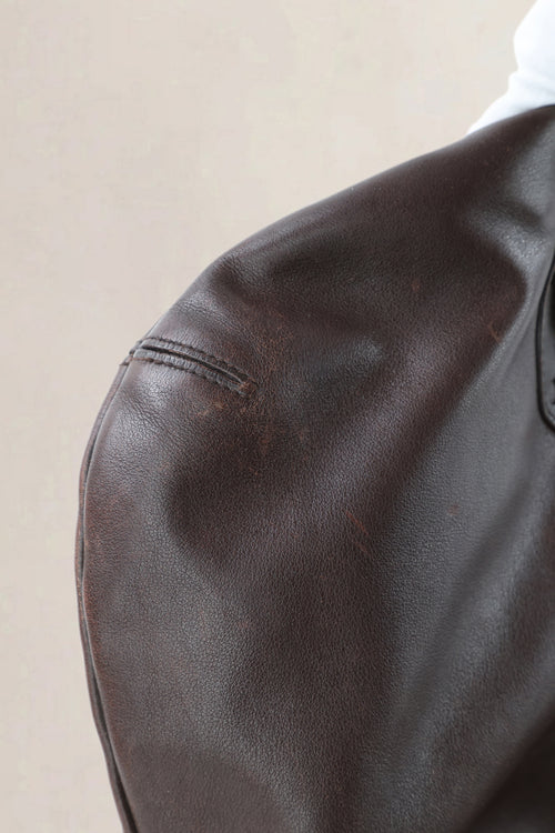 Delvaux Brown Louise Shoulder Bag