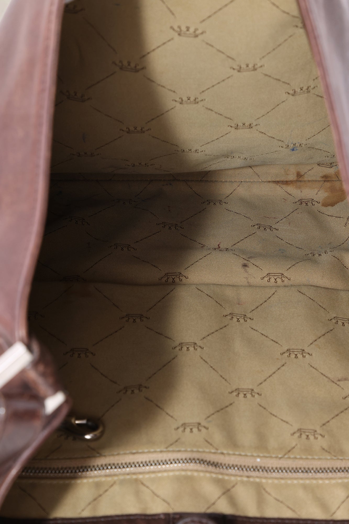 Delvaux Brown Louise Shoulder Bag