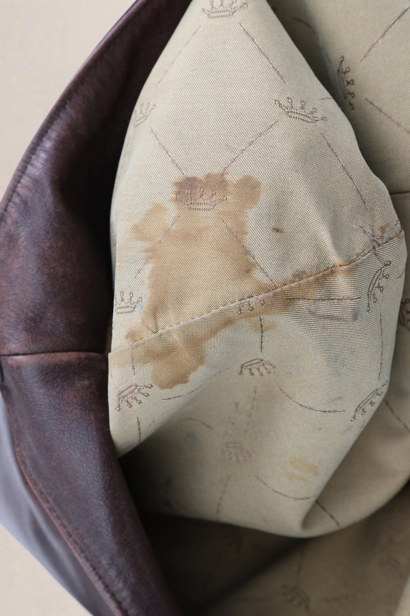 Delvaux Brown Louise Shoulder Bag