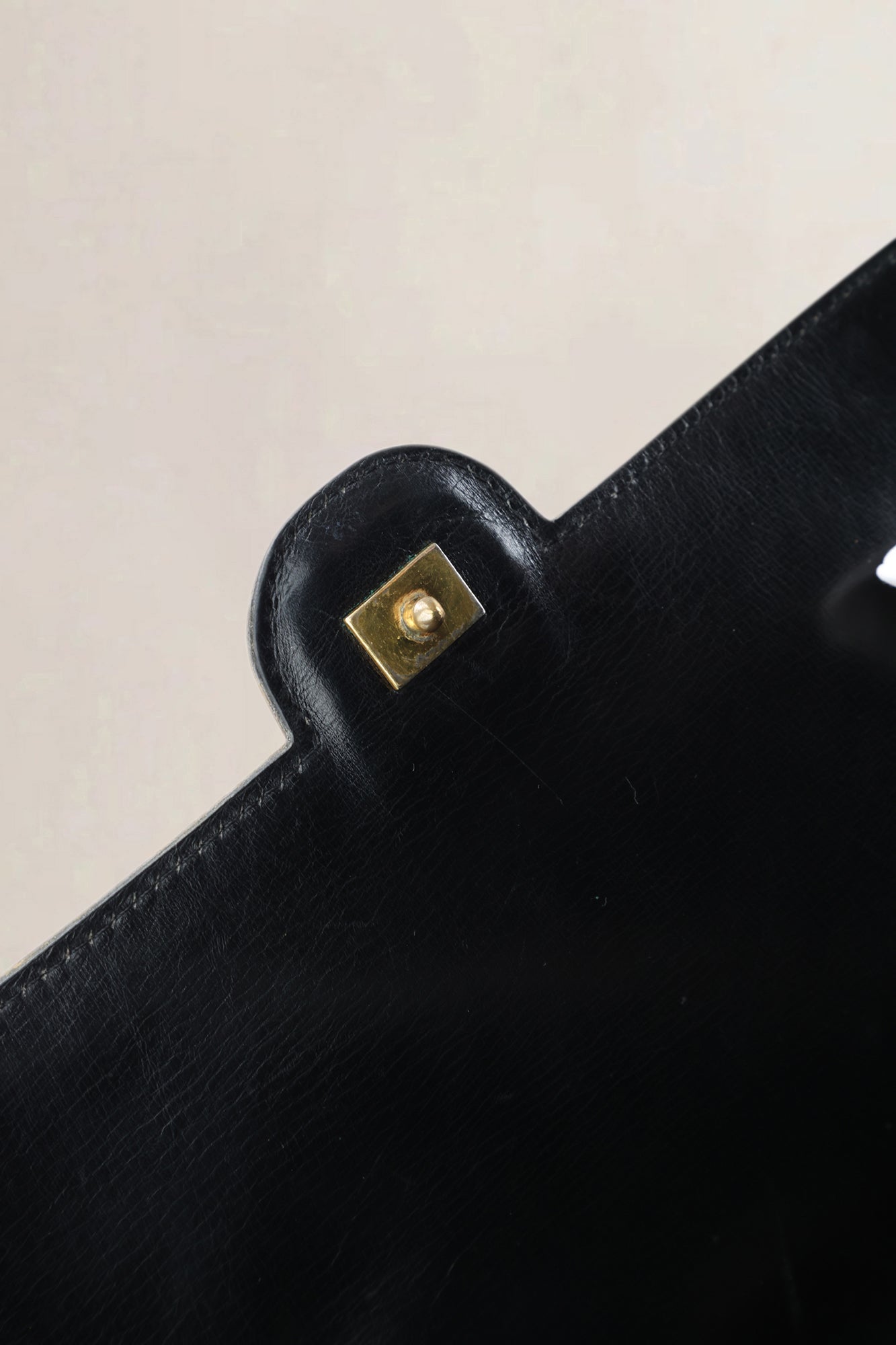 Delvaux Black Leather Crossbody Bag