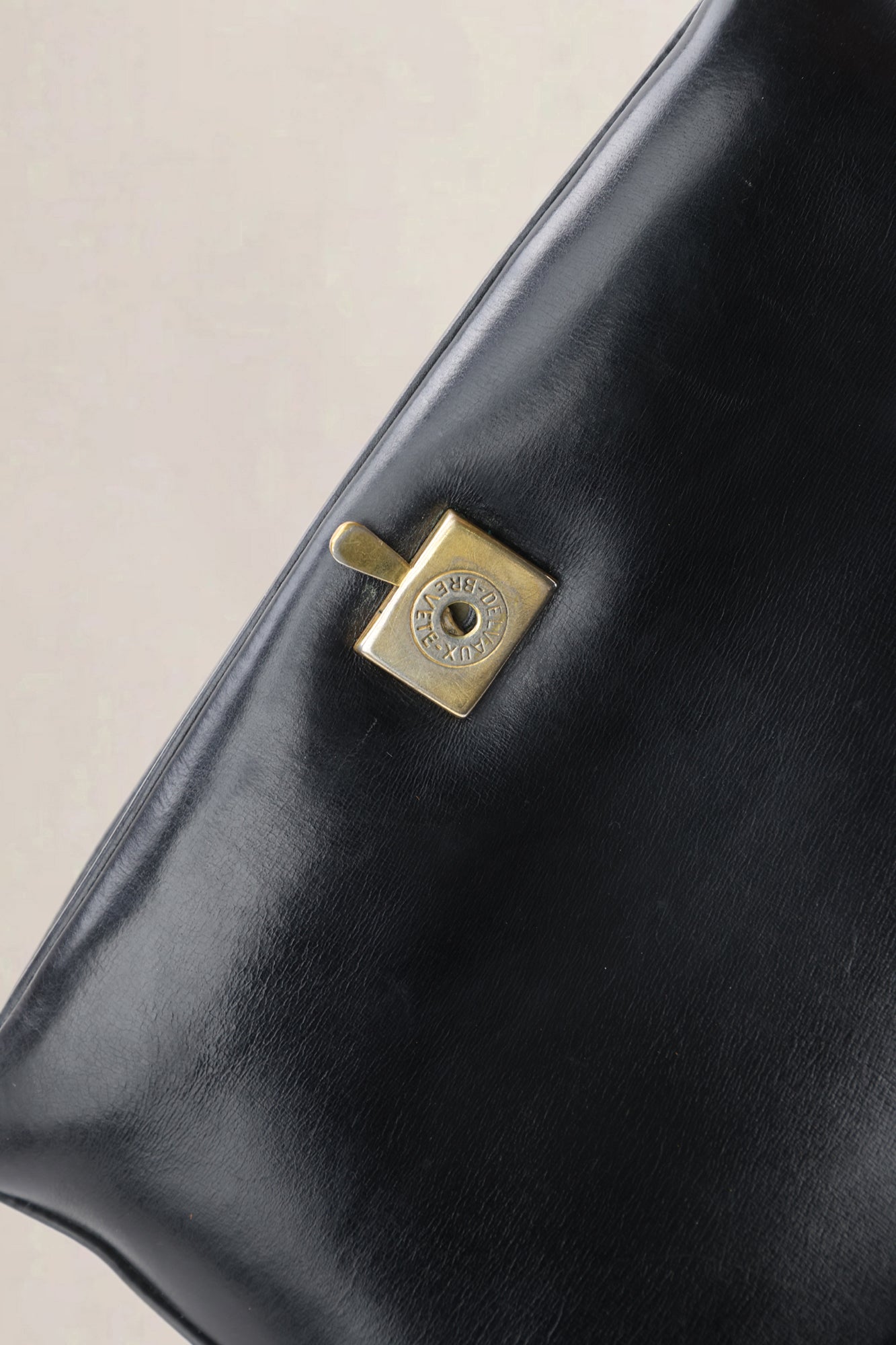 Delvaux Black Leather Crossbody Bag