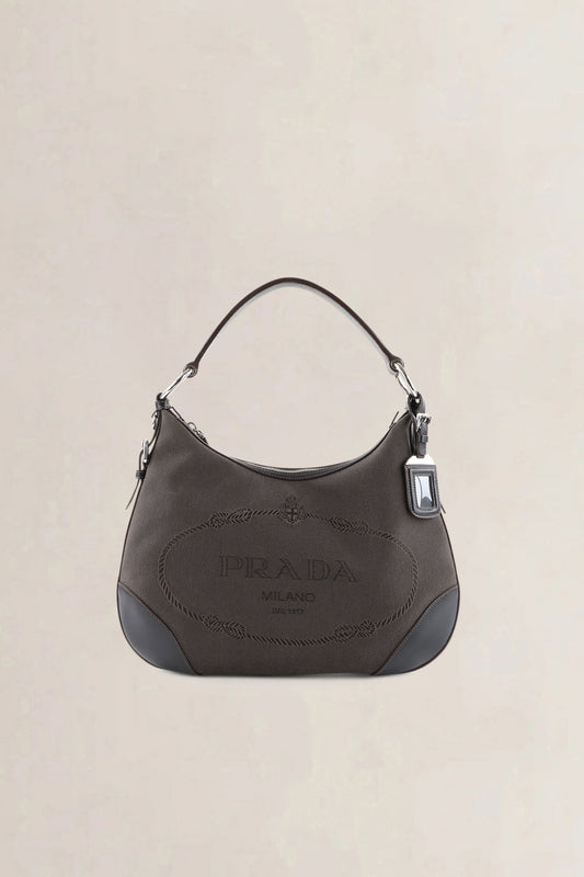 Prada Black Jacquard — preloved
