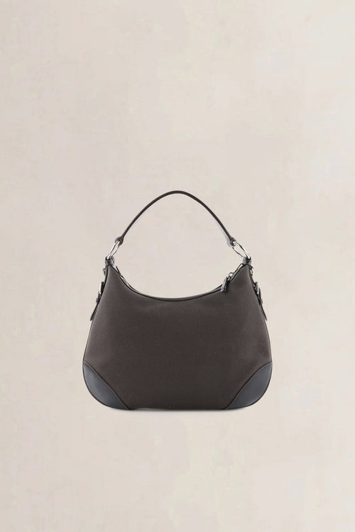 Prada Black Jacquard Shoulder Bag