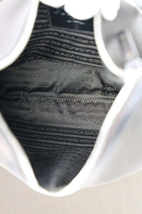 Prada Black Jacquard Shoulder Bag