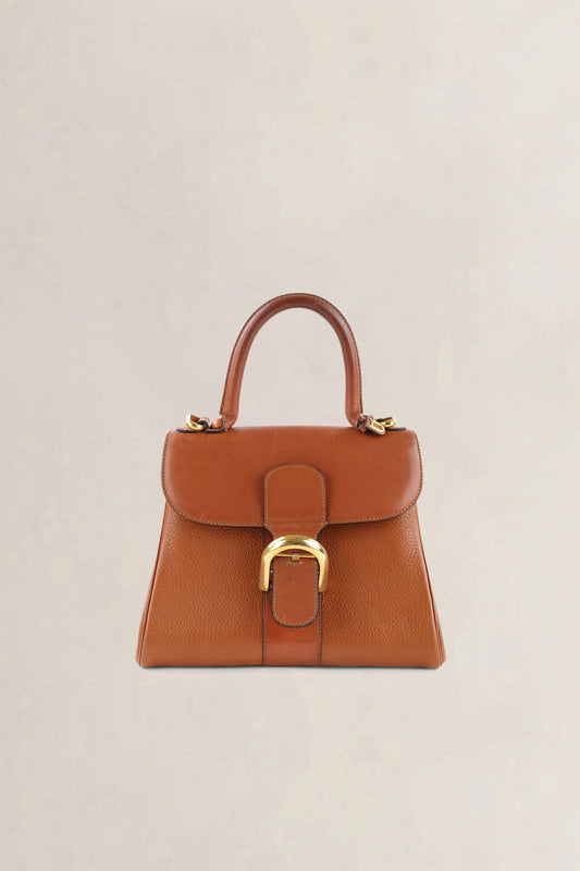 Delvaux Camel Jumping Calf Brillant PM Crossbody Bag
