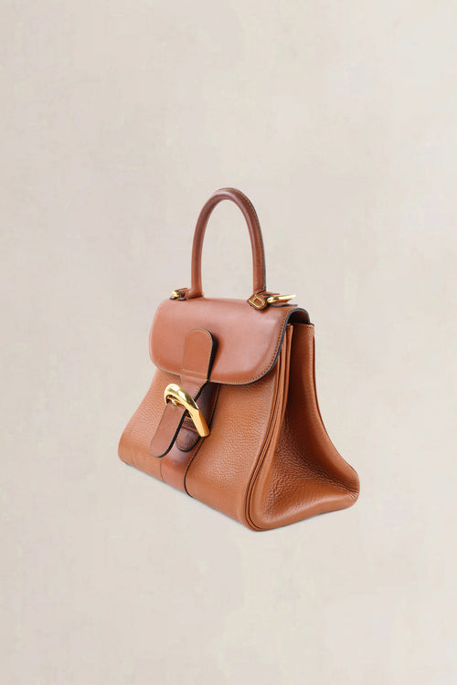 Delvaux Camel Jumping Calf Brillant PM Crossbody Bag