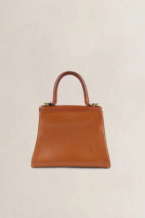Delvaux Camel Jumping Calf Brillant PM Crossbody Bag
