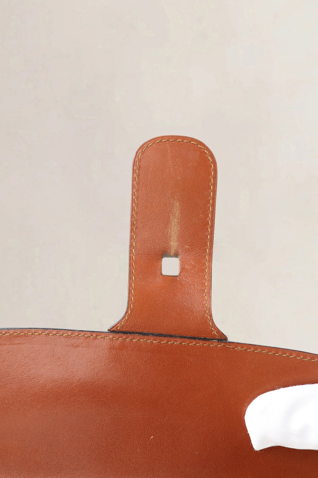 Delvaux Camel Jumping Calf Brillant PM Crossbody Bag