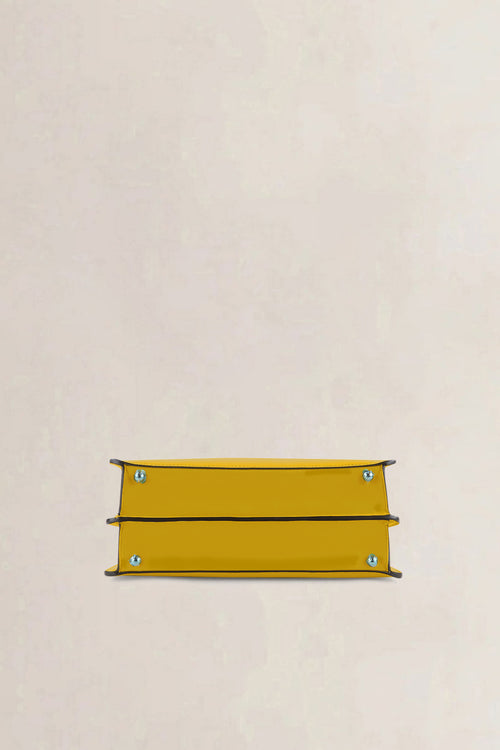 Fendi Yellow Peekaboo ISeeU Medium Crossbody Bag