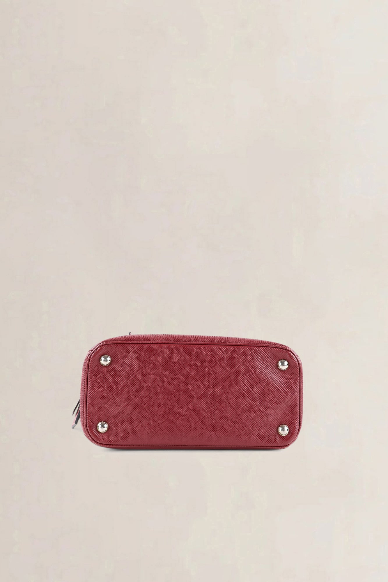 Prada Framboise Saffiano Leather Top Handle Bag