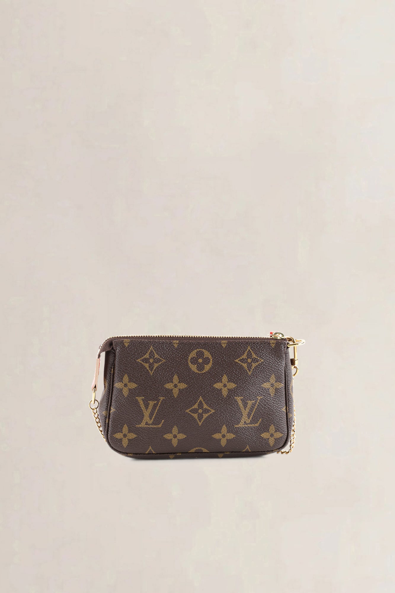 Louis Vuitton Brown Monogram Coated Canvas Mini Pochette