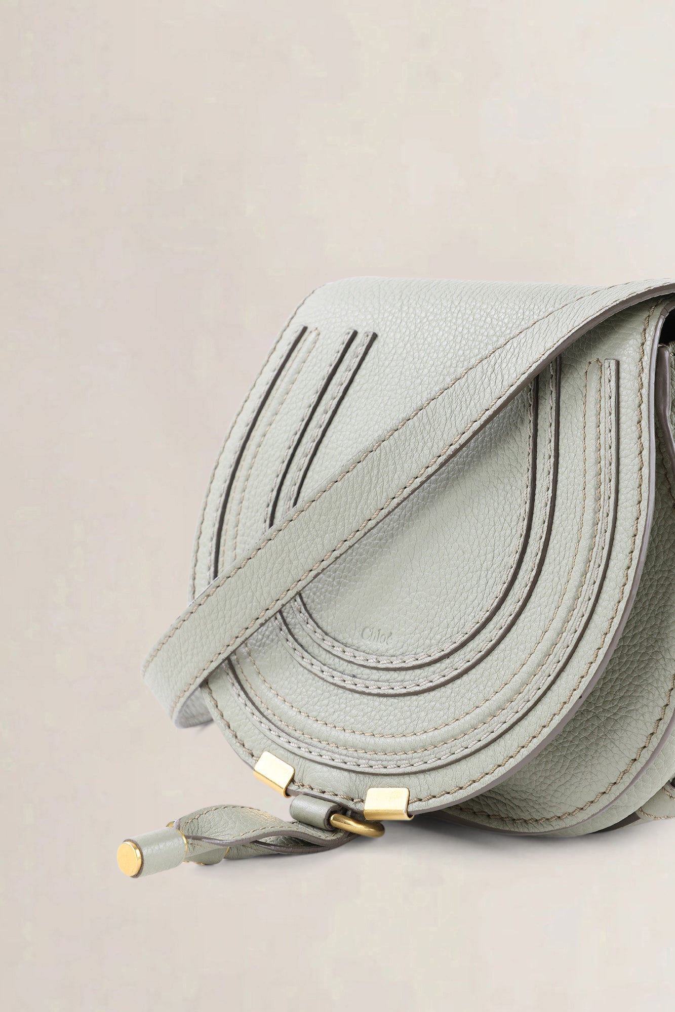 Chloé Sea Grass Marcie Mini Crossbody Bag