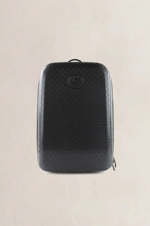 Gucci Black GG Hardcase Travel Bag