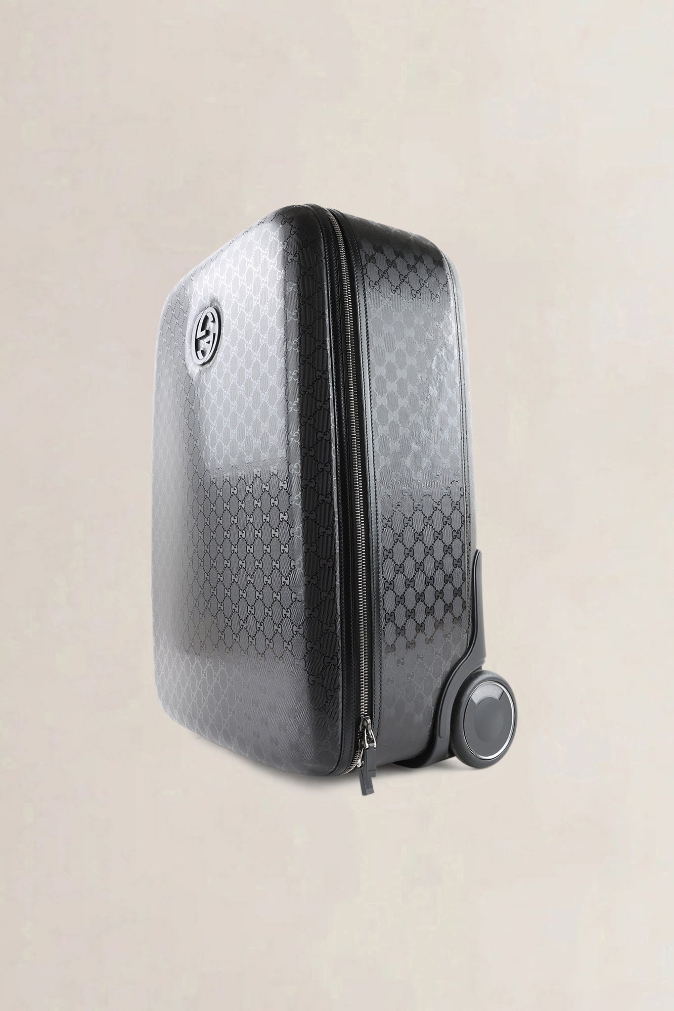 Gucci Black GG Hardcase Travel Bag