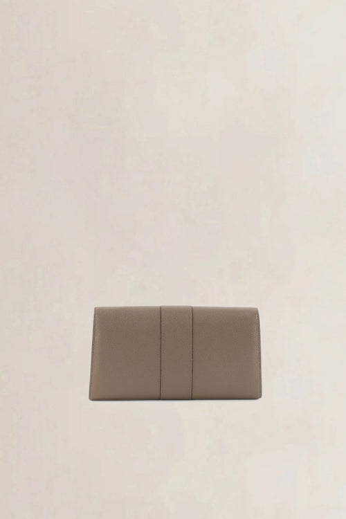 Delvaux Tourterelle Brilliant Long Wallet On Chain