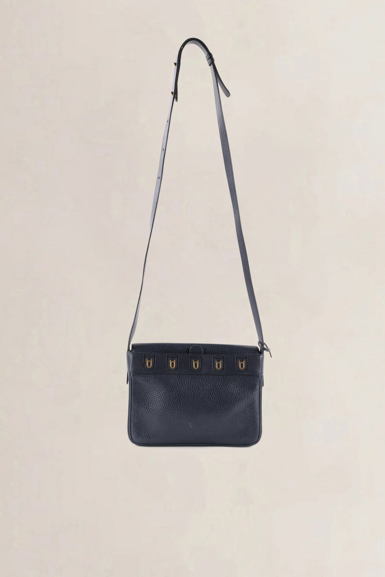 Delvaux Blue Fuiraire Crossbody Bag