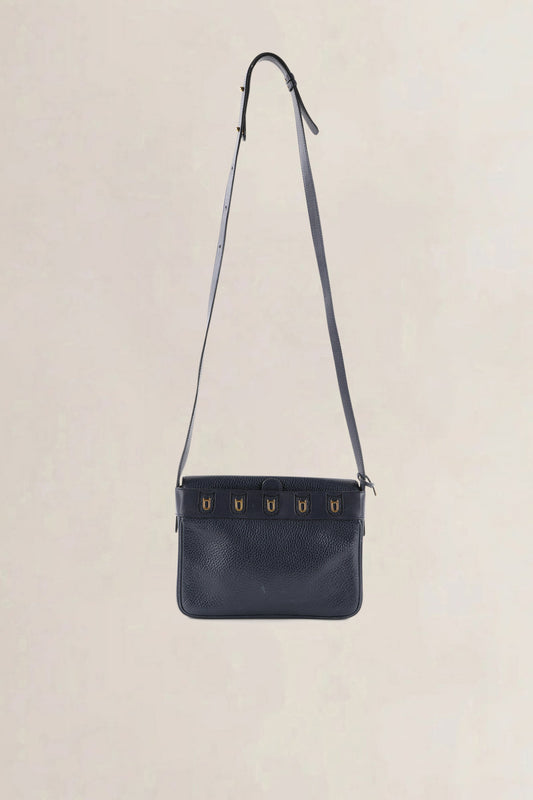 Delvaux Blue Fuiraire Crossbody Bag