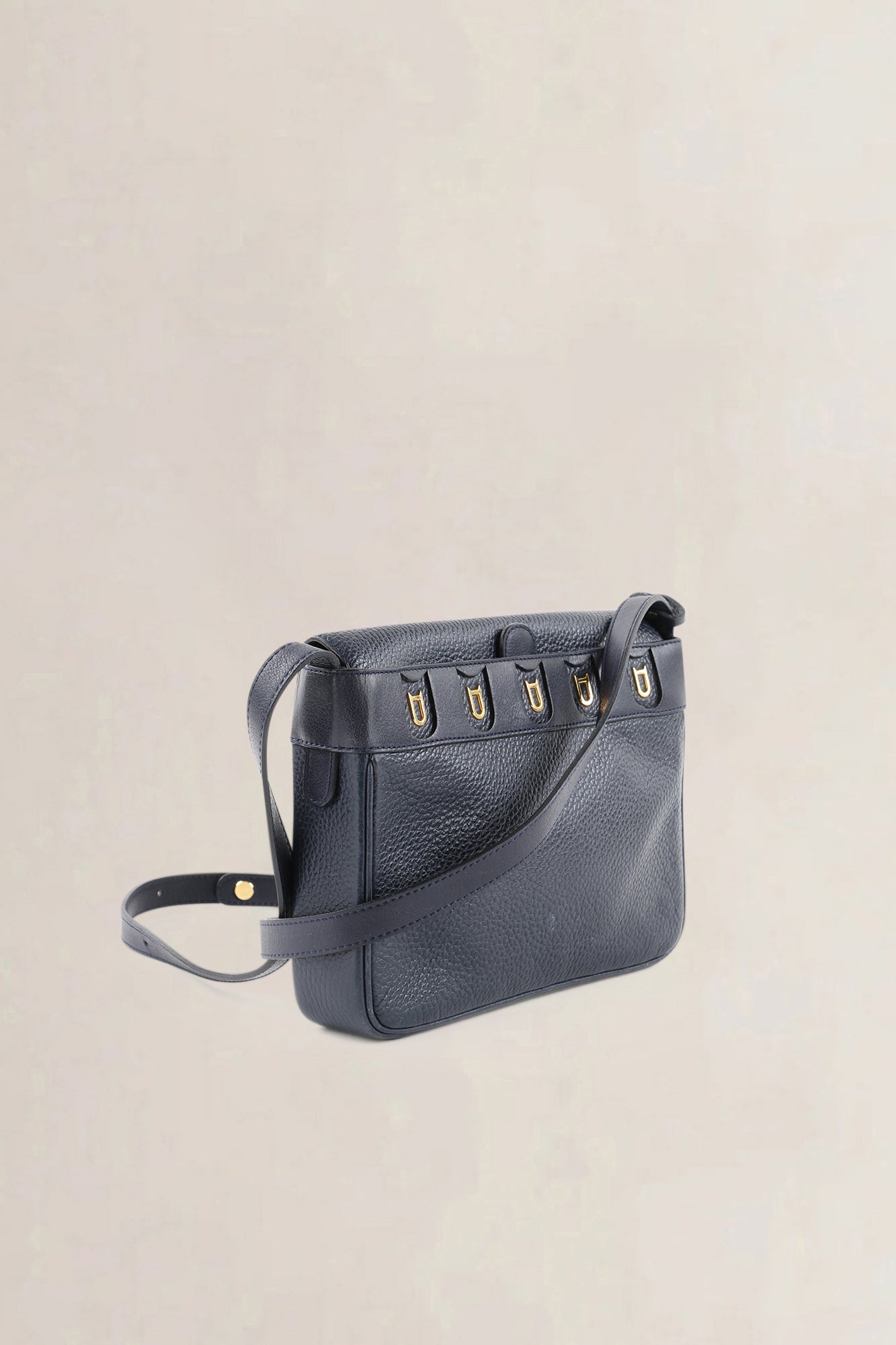 Delvaux Blue Fuiraire Crossbody Bag