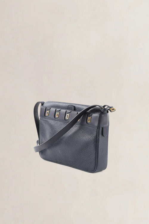 Delvaux Blue Fuiraire Crossbody Bag