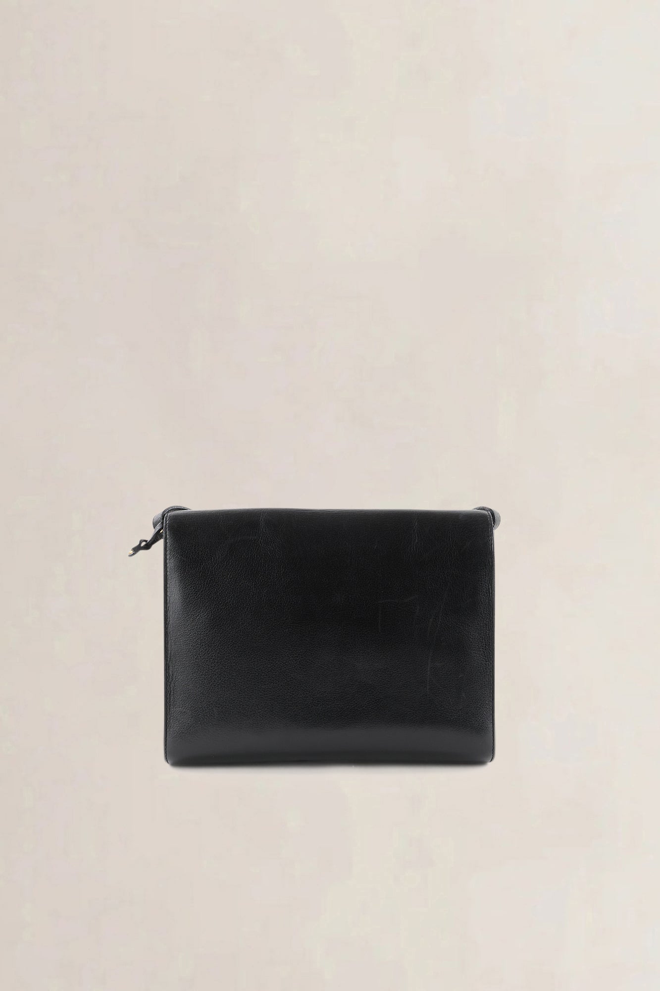 Delvaux Black Leather Romeo Crossbody Bag