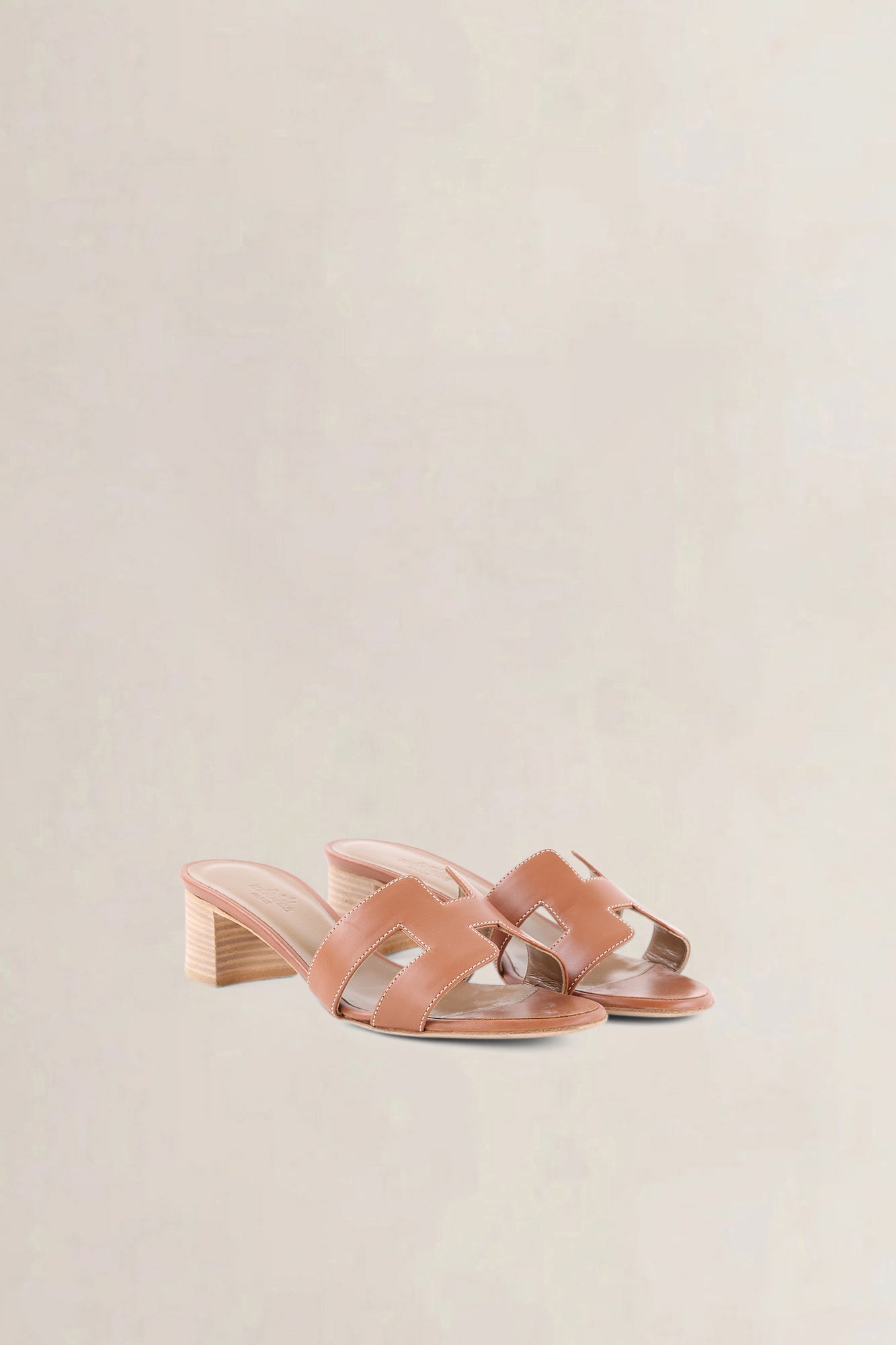 Hermès Brown Oasis Sandals